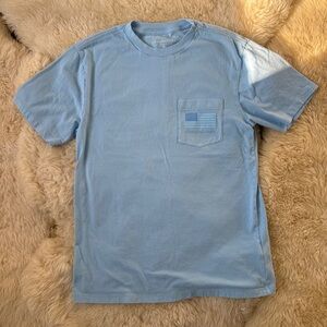Vineyard Vines Men's Pocket Tee - Sky Blue